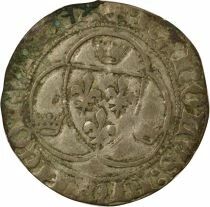 Charles VIII - Blanc with Crown - 1488 / 1498 Paris