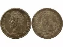 Charles X - 5 Silver Francs, 1st Type - 1825 W Lille
