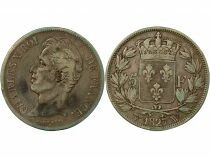 Charles X - 5 Silver Francs, 2nd Type - 1827 W Lille