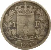 Charles X - Silver Franc - 1825 W Lille