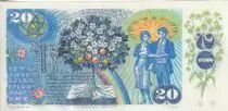 Checoslovaquia 20 Korun - Jan A. Komensky - 1988 - Serial E.28 - P.95a