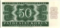 Checoslovaquia 50 Korun - Minor  - 1950