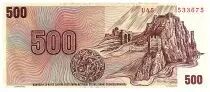 Checoslovaquia 500 Korun - J. Kollar  - 1973