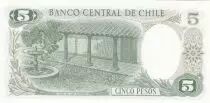 Chile 5 Pesos J.M. Carrera - 1975 - P.149a - UNC