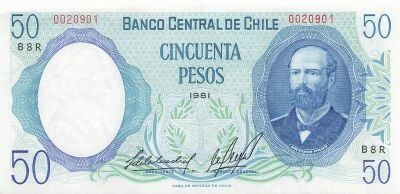Chile 50 Pesos - Arturo Prat - 1981 - P.151