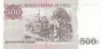 Chile 500 Pesos -  Pedro de Valdivia -  2000 - UNC - P.53