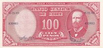 Chili 100 Escudos - Arturo Prat - ND (1960) - P.127