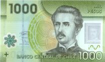 Chili 1000 Pesos - I. Carrera Pinto - Parc national Torres del Paine - Polymer - 2020 - NEUF - P.161k