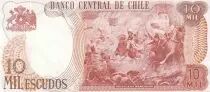 Chili 10000 Escudos - O\'Higgins - Bataille de Rancagua - 1967 - Série A24