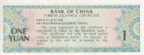 China 1 Yuan - Landscape - 1979 - Serial AJ - P.FX.3