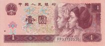 China 1 Yuan - Women - Great wall of China 1996 - Serila FP - P.884g