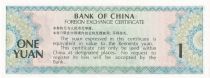 China 1 Yuan, Foreign Exchange Certificate - 1979 - Serial CT