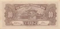 China 10 Cents - Kwangtung - ND (1949) - P.S2454