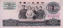 China 10 Yuan - Representatives of the National Assembly - Palace - 1965 - P.879a
