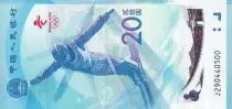 China 20 Yuan - Winter games of Beijing - 2022 - UNC - P.NEW