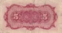 China 5 Fen - Brigde - 1939 - P.J47