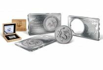 China Premium Edition of the Chinese Dragon 2 oz + 1 oz 2026 BU/BE