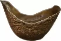 China Silver Tael, Sycee, Boat, FU - XIXth / XXth Century