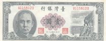 Chine 1 Yuan - Dr Sun Yat-Sen - Série UD -  1961 - P.1971