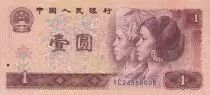 Chine 1 Yuan Dong, Yao jeunes - Grande muraille