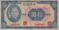 Chine 10 Yuan - SYS - 1941 - Série EQ - P.239A