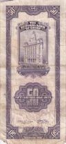 Chine 50 Customs Gold Units - Shanghai - 1930 - S&eacute;rie SD