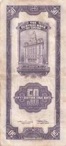 Chine 50 Customs Gold Units - Shanghai - 1930 - S&eacute;rie UA