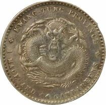 Chine Guangdong, Guangxu - 20 Fen Argent - 1890 / 1908 Canton
