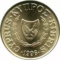 Chipre 1 Cent Bird