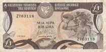 Chipre 1 Pound - 1988 - Replacement - P.53a