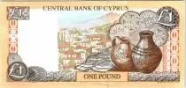 Chipre 1 Pound - Chipriota - Recipientes artesanales - 2004