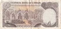 Chipre 1 Pound - Woman - Monument - 1994 - P.53d