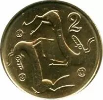 Chipre 2 Cent Goats - 1998