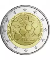 Chipre 60 years of the Central Bank of Cyprus - 2 Euros Commemo. UNC 2023