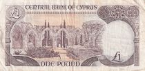 Chypre 1 Pound - Femme - Monument - 1993 - P.53c