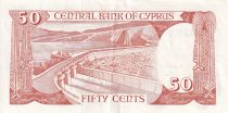 Chypre 500 Cents - Jeune fille - Barrage - 1988 - TTB+ - P.52