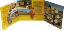 Chypre Coffret BU Euro Chypre 2019 - Face nationale des Euros de Chypre (1/3)