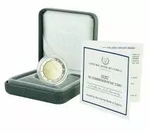 Chypre Pièce 2 Euros Commémo. BE Coincard CHYPRE 2022 - 35 ans du Programme ERASMUS