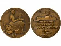 Cie G&eacute;n. Transatlantique - Bronze Medal, SS Flandre