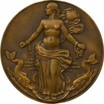 Cie G&eacute;n. Transatlantique - Bronze Medal, SS Libert&eacute; - 1950 / 1961