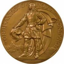 Cie G&eacute;n&eacute;rale Transatlantique - Bronze Medal, SS Champlain - 1974