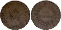 Cile 1 Centavo - 1835 - F to VF - KM.115