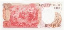 Cile 10 Pesos - 1976 - Replacement - P.150b