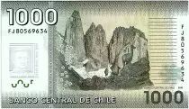 Cile 1000 Pesos I. Carrera Pinto -  2018 Polymer - UNC - P.161h