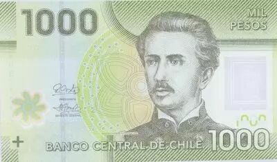 Cile 1000 Pesos I. Carrera Pinto -  2025 - Polymer - Serial FB