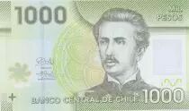 Cile 1000 Pesos I. Carrera Pinto -  2025 - Polymer - Serial FB