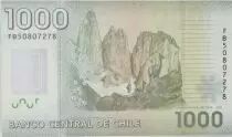 Cile 1000 Pesos I. Carrera Pinto -  2025 - Polymer - Serial FB