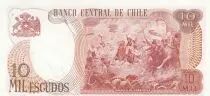 Cile 10000 Escudos - O\'Higgins - Rancagua\'s battle - 1967 - Serial A