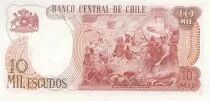 Cile 10000 Escudos - O\'Higgins - Rancagua\'s battle - 1967 - Serial A28