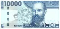 Cile 10000 Pesos Capt Arturo Prat - 2020 - UNC- P.164i
